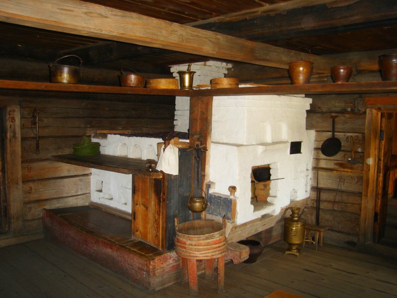 Клеть в избе