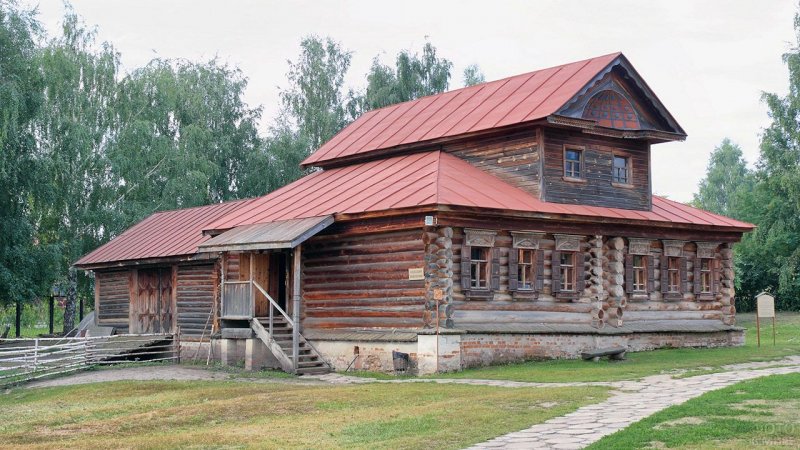 Крестьянская усадьба Коми