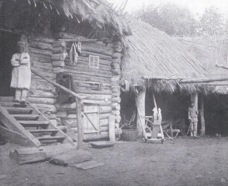 Карельская изба Кижи