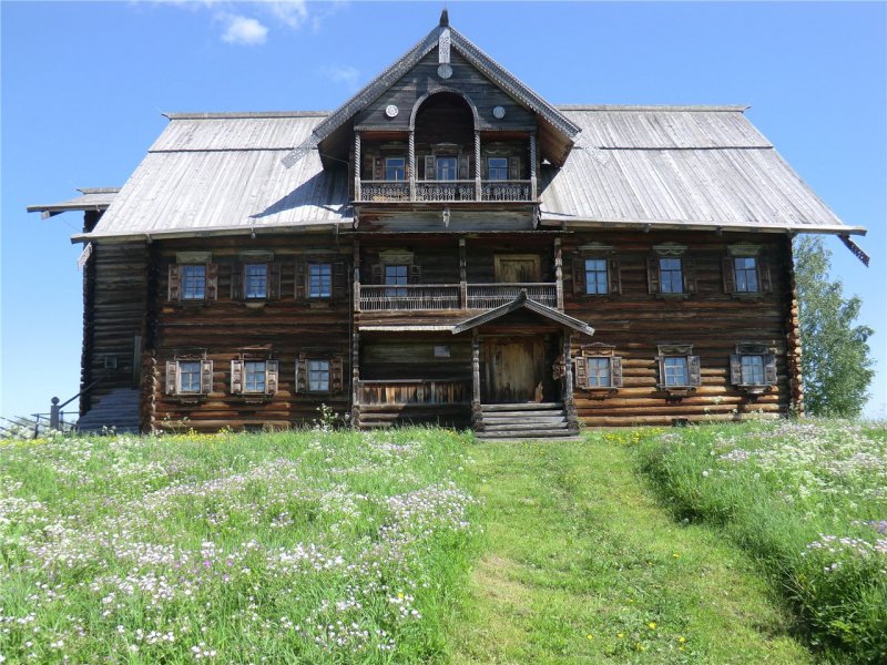 Сибирская изба 19 века