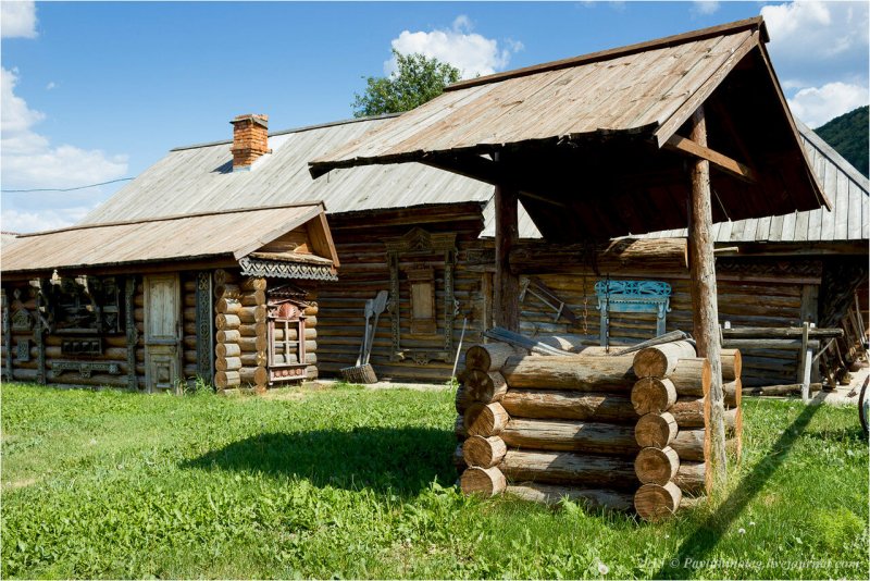 Курные избы на Руси
