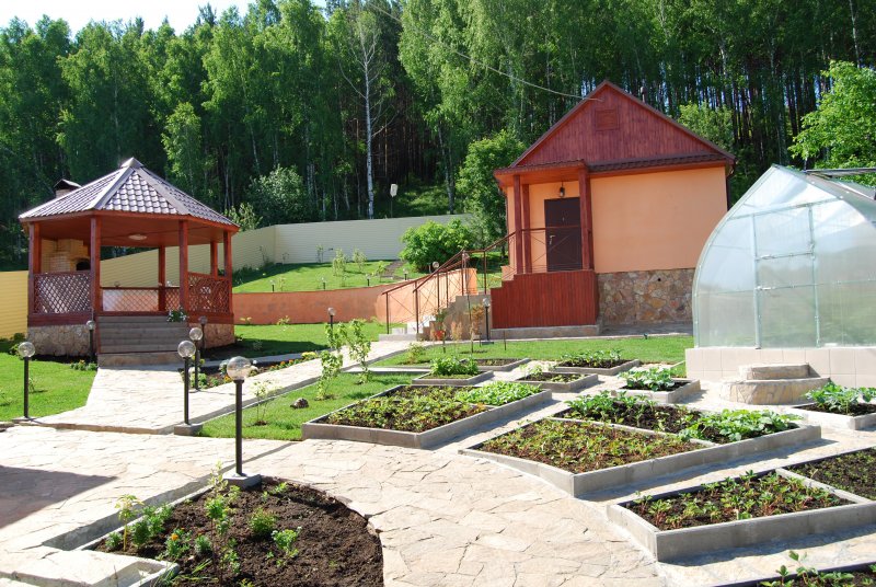 Расположение беседки на участке