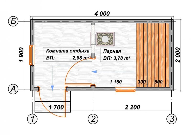 Смета каркасной бани