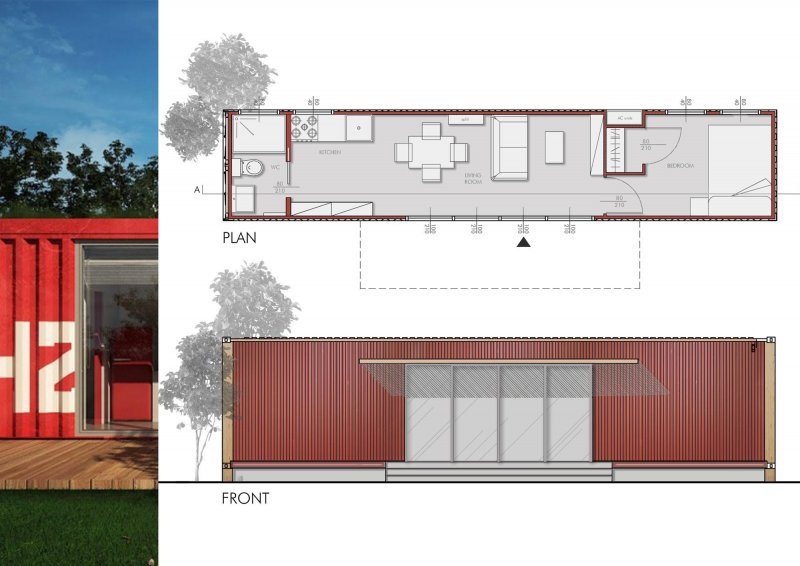 Container House adopt me эскиз