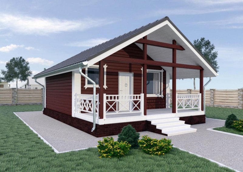 Дом из клееного бруса 100м2 проекты
