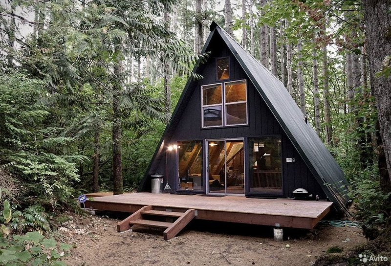 Дом шалаш a-frame