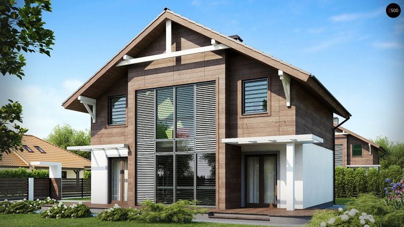 Каркасный дуплекс 160 м2