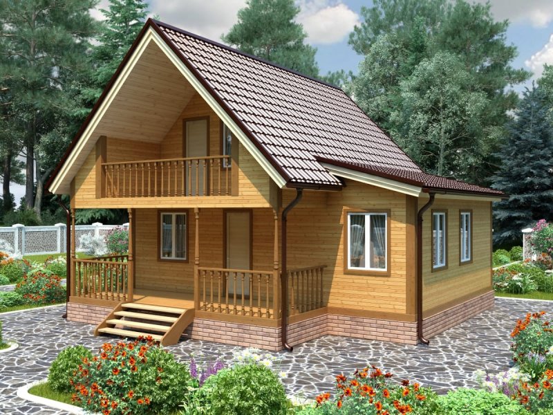 Каркасно щитовые дома