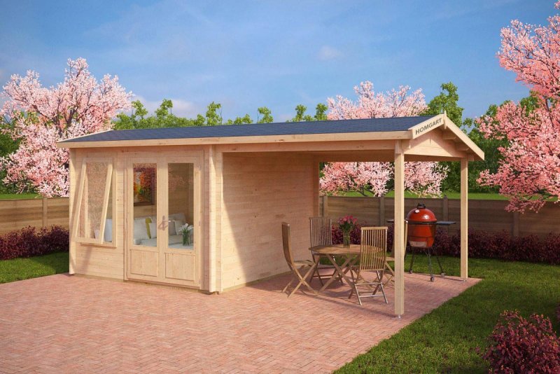 Беседка брусовая Gazebos
