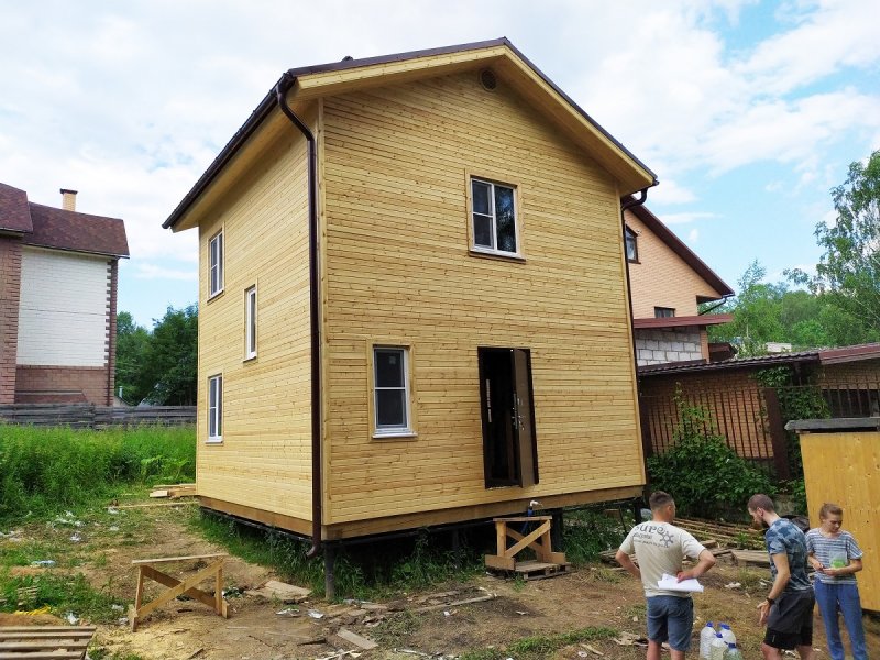 Каркасный дом 6х6