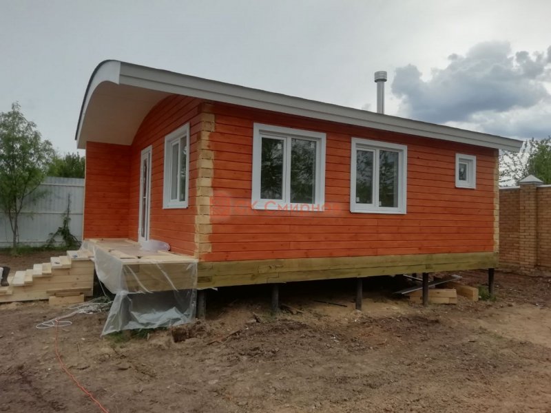 Планировка бани 8х4