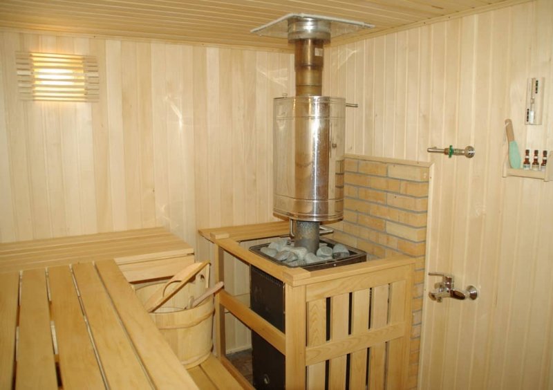 Парилка в бане 3х3