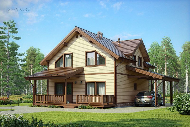 Загородный дом 150м2