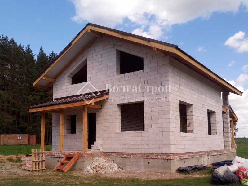 Дом из газосиликата