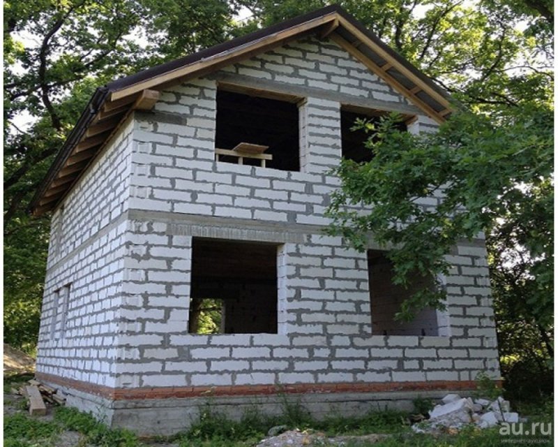 Дома из пеноблоков с мансардой