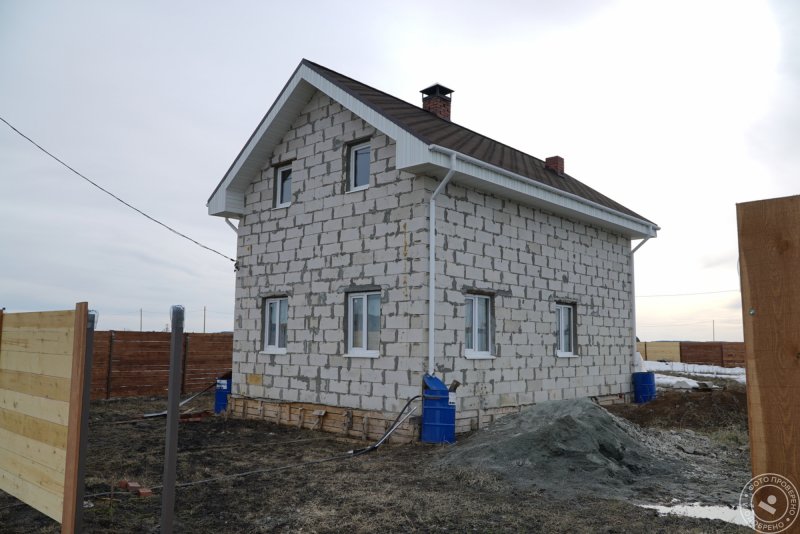 Газоблок дом