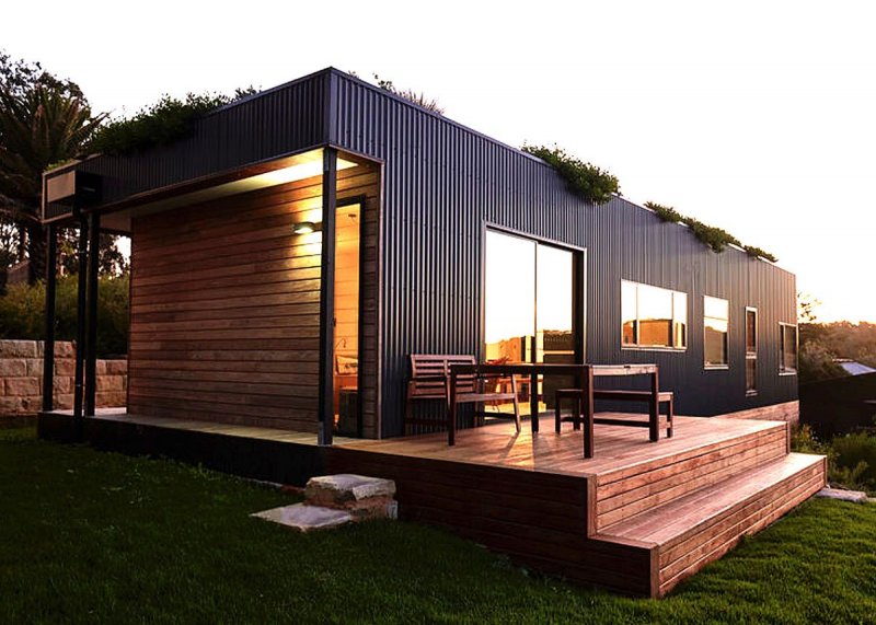 Barn House с плоской крыши