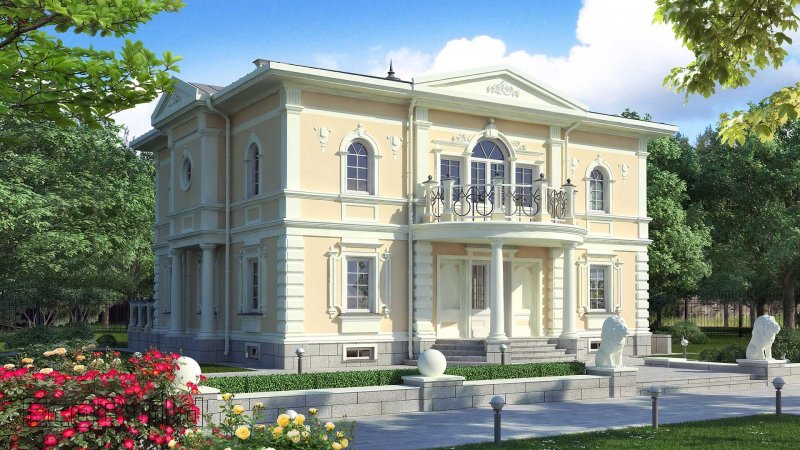Архитектура классицизма ecflm,fфасады