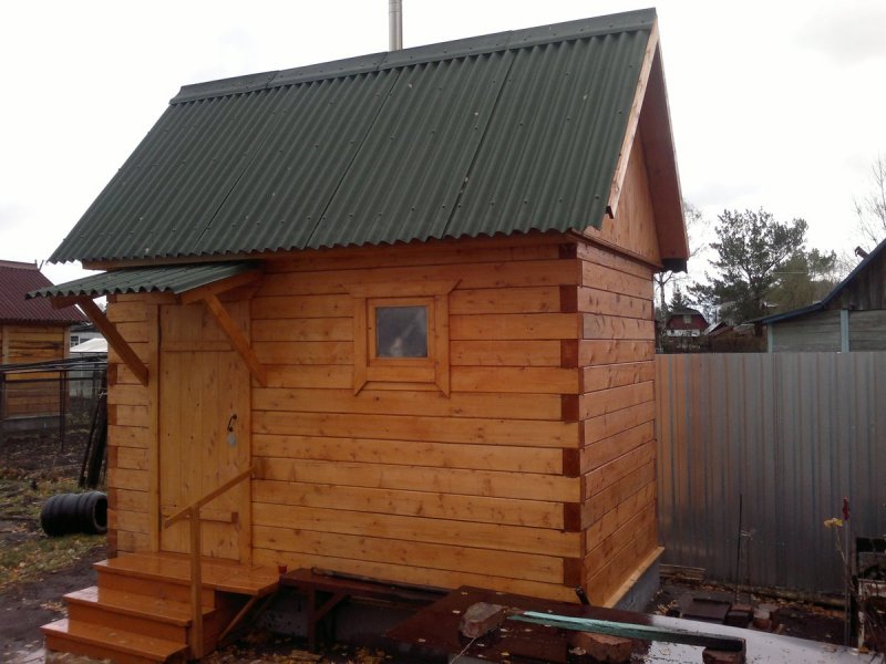 Баня из бруса 2x3