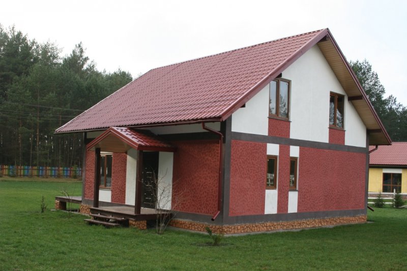 Гараж из сендвичных панелей