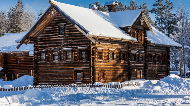 Северные избы Архангельской области