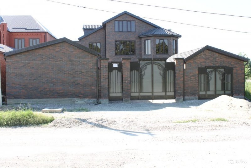 Кирпичный дом в Чечне