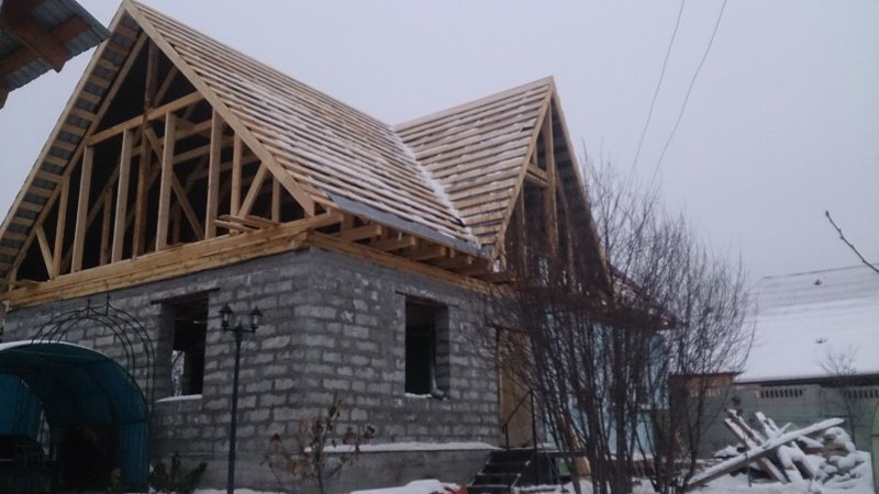 Недостроенная крыша