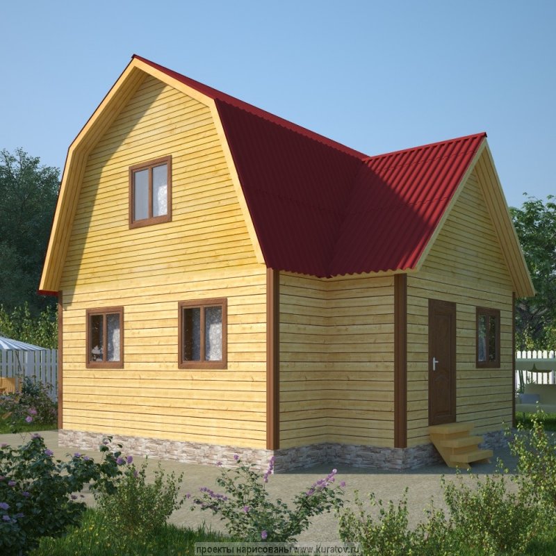 Крыша с тремя фронтонами