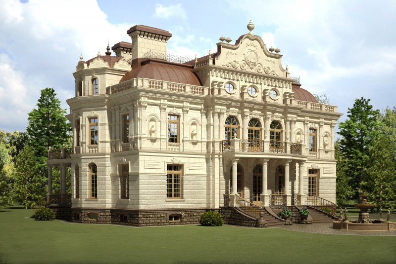 Барские особняки в стиле Ампир 19 века