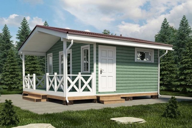 Каркасный дом 30 м2