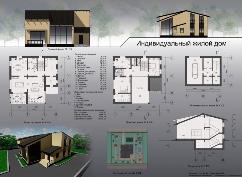 Проекты жилых домов