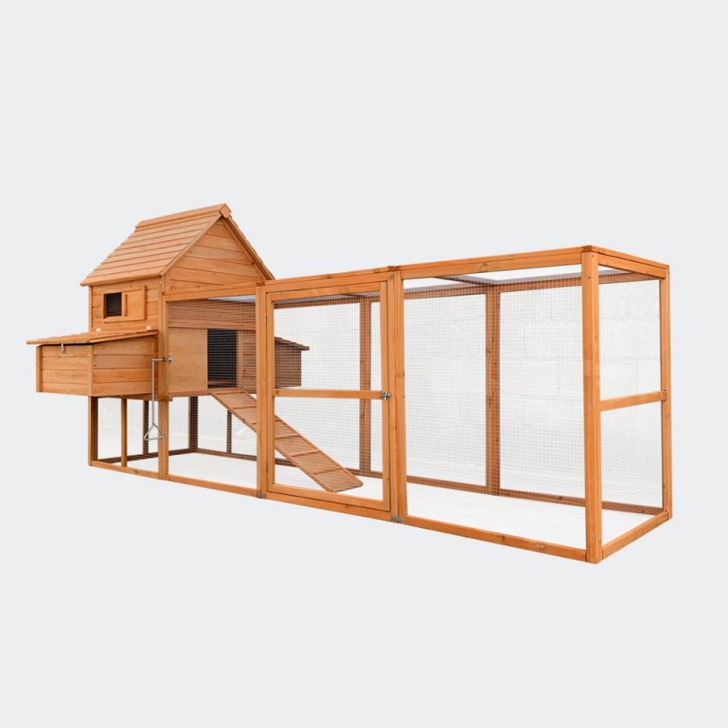 Курятник каркасный из дерева