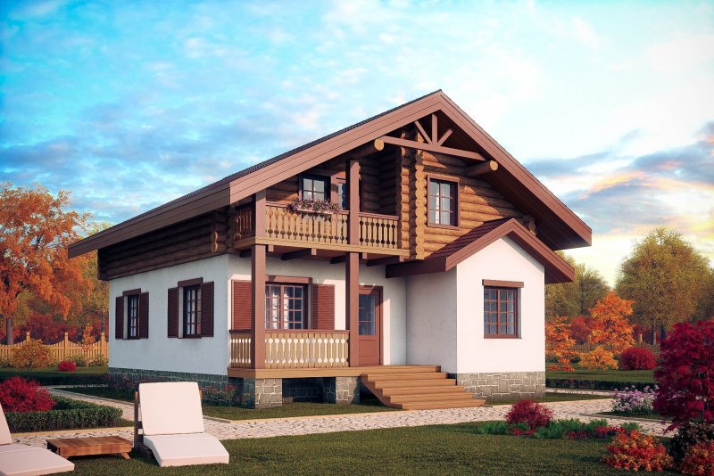 Комбинированные дома