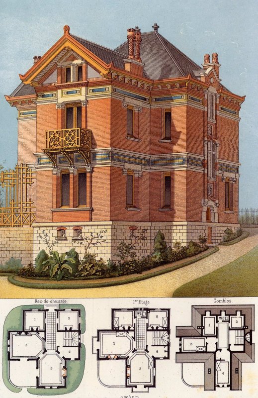 Викторианская кирпичная архитектура