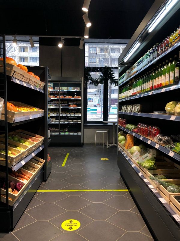 Открылся продуктовый минимаркет