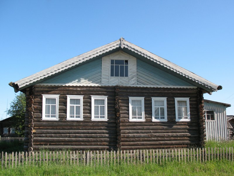 Двухэтажная пятистенка