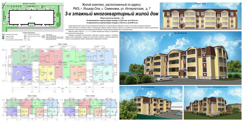 Проекты многоквартирных домов 5 этажей