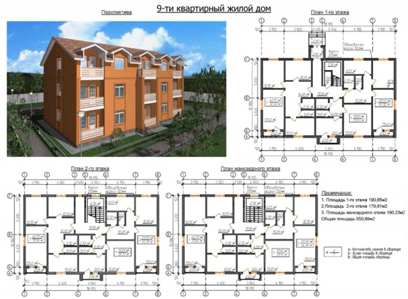 Типовые проекты жилых домов