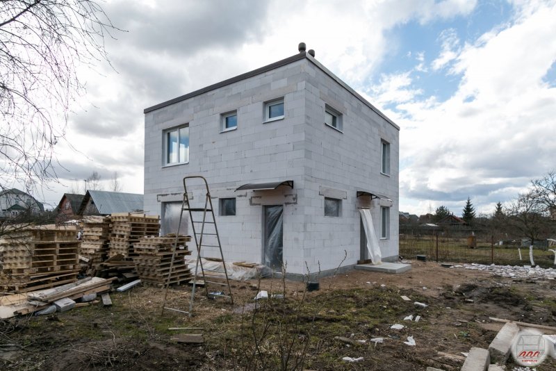 Плоская крыша для дома из газобетона