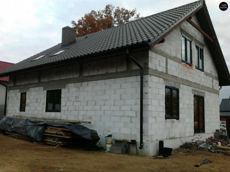 Дом с мансардой