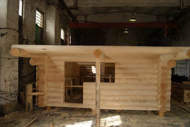 Русская изба в 1930 г в Архангельске