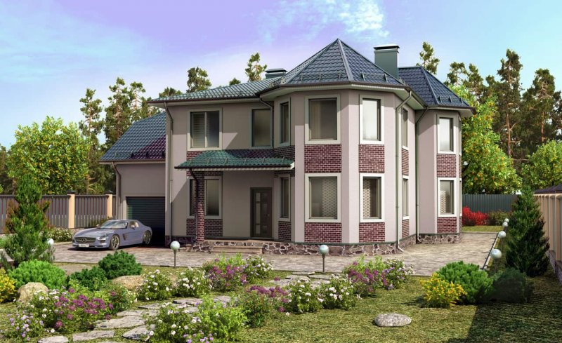 Проекты 2-х этажных домов и коттеджей 150-200 кв.м