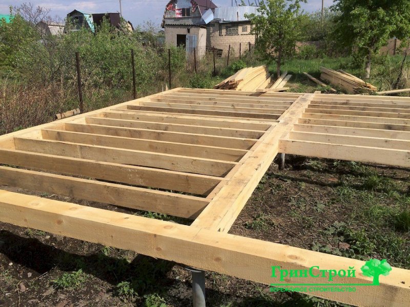 План каркасного дома 6х6