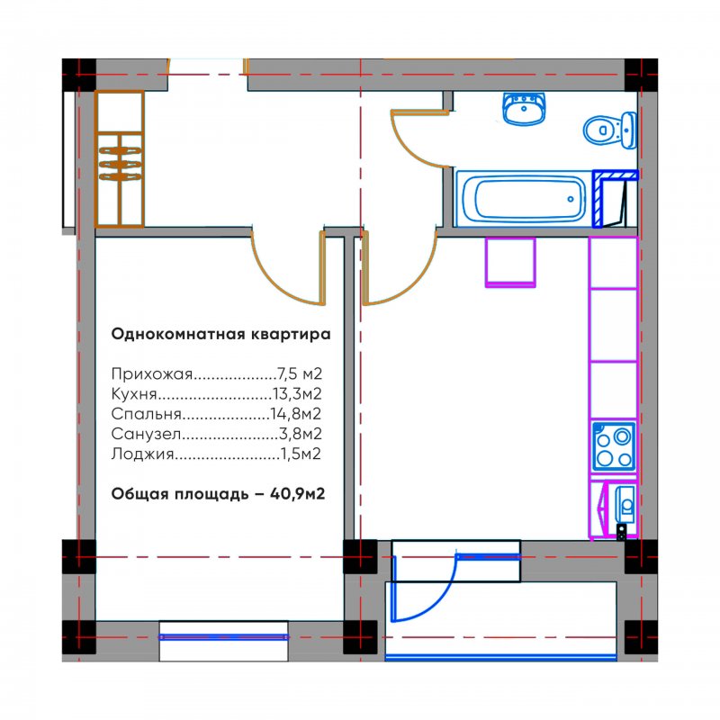 Планировка 3ef