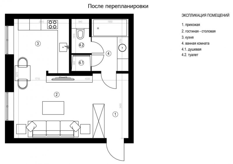 Евродвушка ЖК Весна Казань