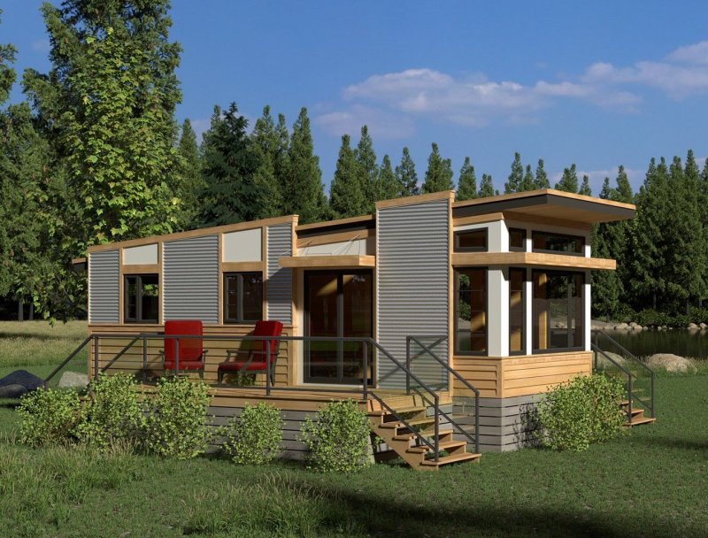 Tiny House Sketchup 4x4