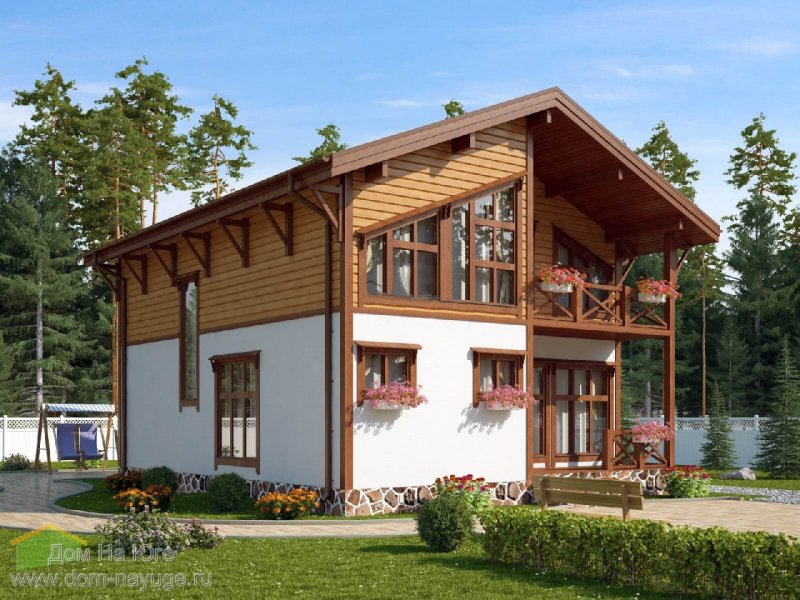 Каркасный дом Шале