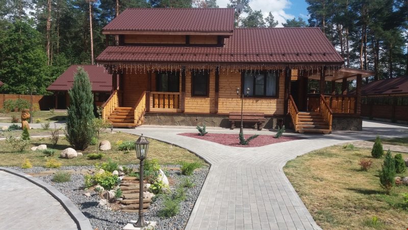 Парк звезда домик рыбака
