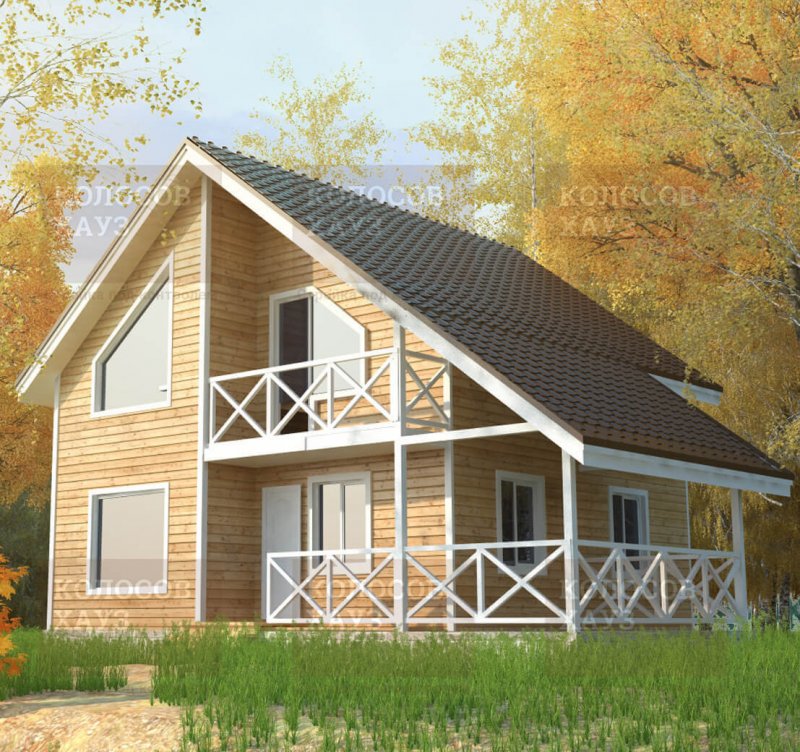 Каркасный дом 100 кв м 2 этажа