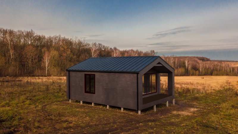 Беседка в стиле барнхаус Barn House